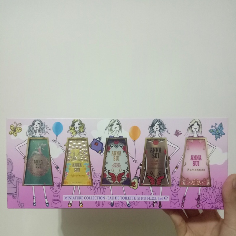 Anna Sui 安娜蘇 時尚迷你小香禮盒（4ml x 5入）