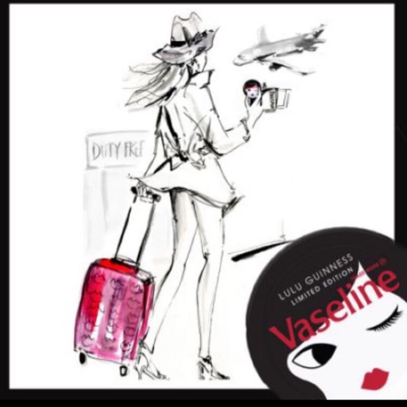 Vaseline x Lulu Guinness 聯名限量版護唇膏💄 香港代購