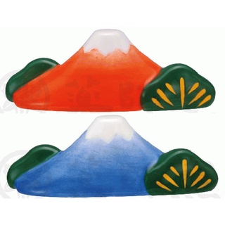 現貨 日本藥師窯富士山筷架 筷子架 (青/赤) 富士山筷架 富士山 筷架 擺飾 餐具 餐桌 裝飾 用餐 日本進口