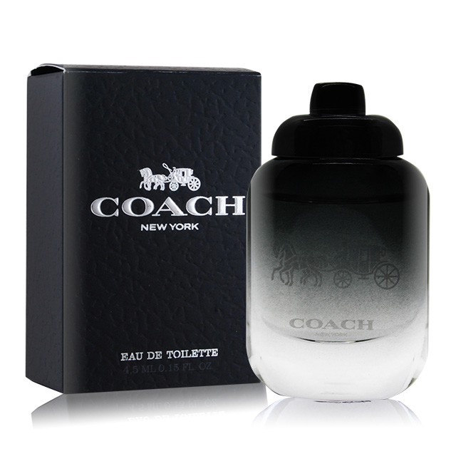 小香水 💕💕 COACH 時尚經典 男性淡香水 4.5ml 原廠沾式/原裝 2ML 噴式針管