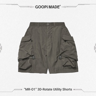 Goopi “DP-3” Multi-Pocket Utility Shorts - Smokey | 蝦皮購物
