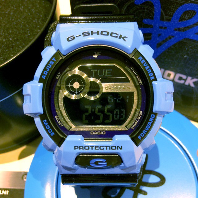 卡西歐CASIO G-SHOCK 手錶 運動錶 30週年限量LOUIE VITO GLS-8900LV-2DR 聯名