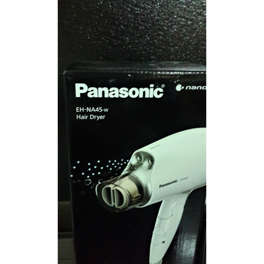 Panasonic 國際牌奈米水離子吹風機 EH-NA45/W(白色) 可選購烘罩 2N02C