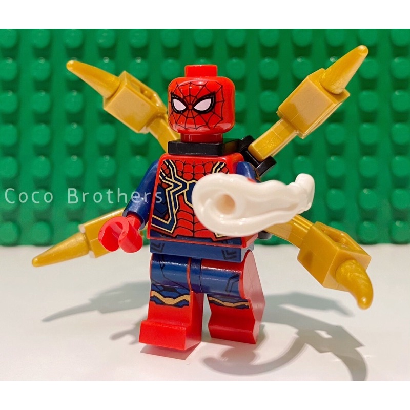LEGO 樂高 76108 超級英雄 鋼鐵蜘蛛人 人偶