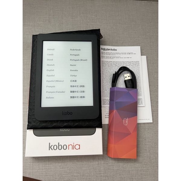 《二手》《免運》kobo nia 電子閱讀器、電子書、閱讀器、kobo