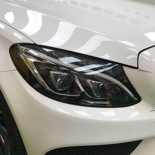 M-Benz w205大燈美國頂級TPU犀牛皮保護膜包膜