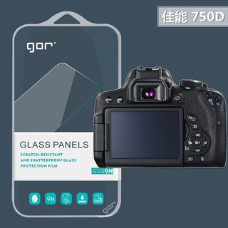 榮聖~Canon 佳能 750D 700D 650D GOR 9H 相機 螢幕 2片裝 玻璃保護貼 螢幕保護貼