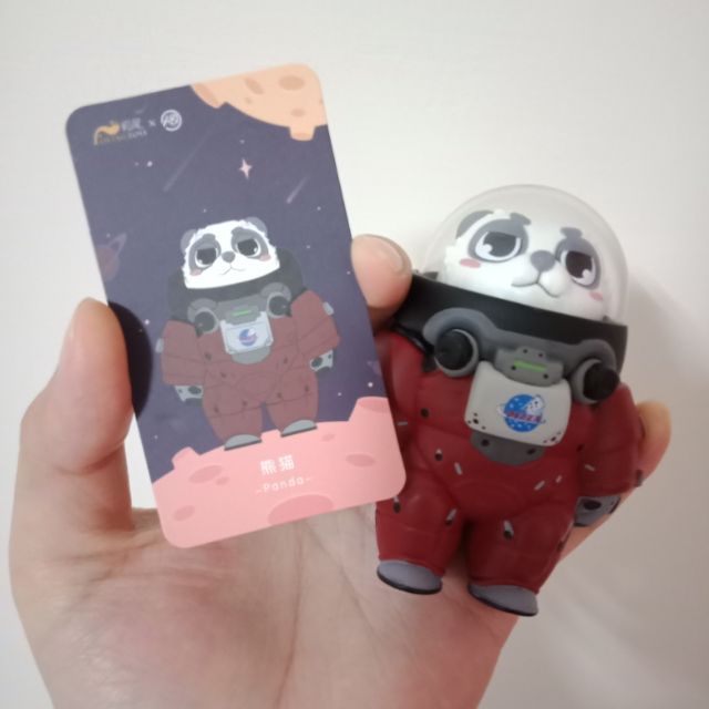 ✨出清價✨正版盒玩太空奇遇 SPACE ADVENTURES 熊貓Panda款