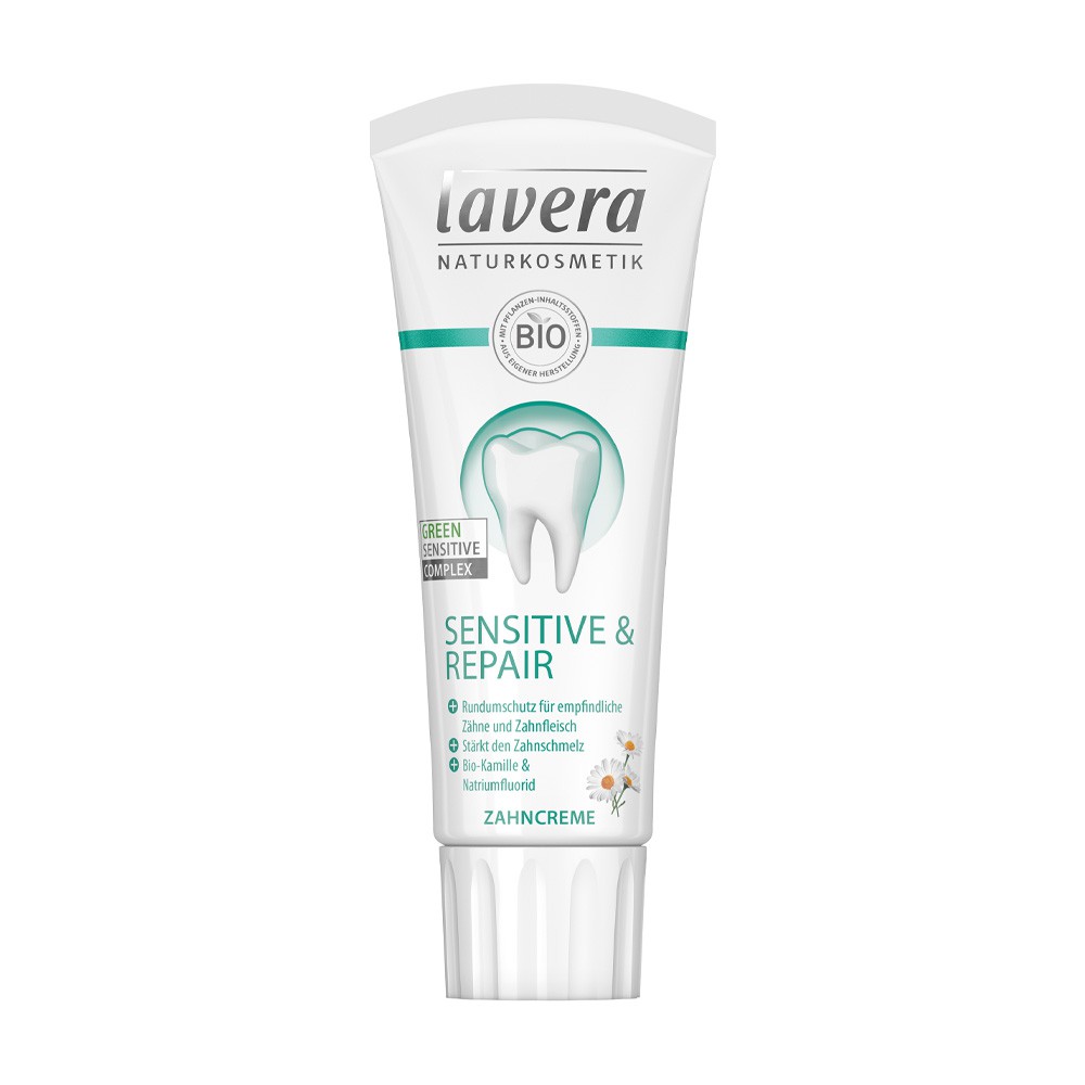 德國 Lavera 基礎溫和洋甘菊牙膏 75ml (LV090)
