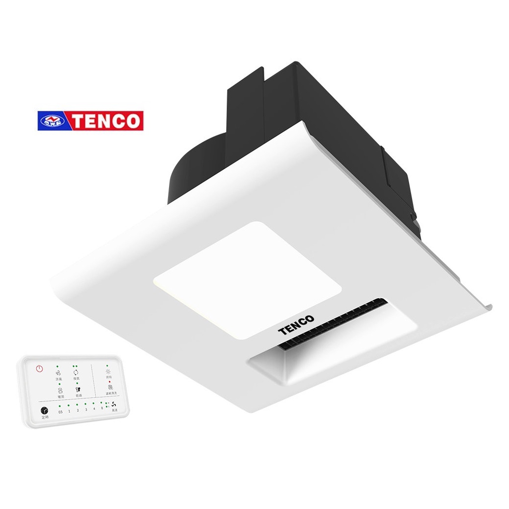 《金來買生活館》TENCO 電光牌 E-1213 無線遙控型 浴室暖風機 乾燥機 110V