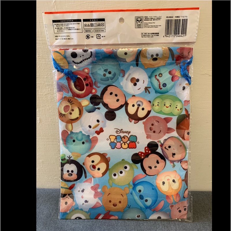 全新 正版 迪士尼 Tsum Tsum 束口袋