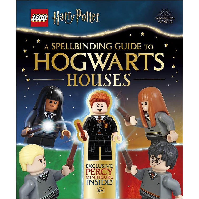 LEGO Harry Potter: A Spellbinding Guide to Hogwarts Houses (+Exclusive Percy Weasley Minifigure)/樂高哈利波特 eslite誠品
