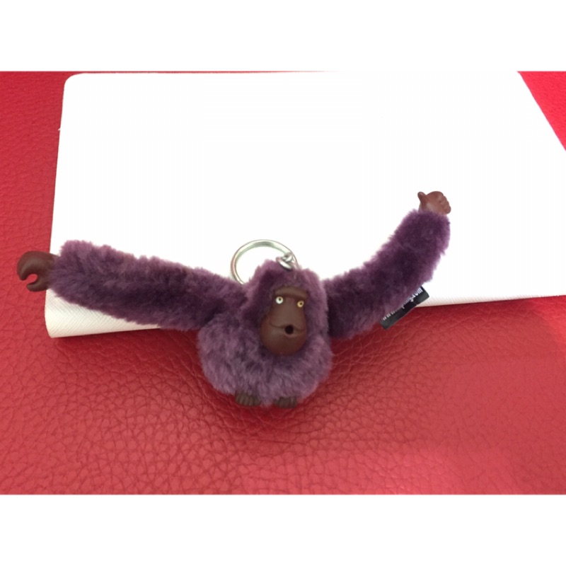 酷猩猩 KIPLING 鑰匙圈丶包包吊飾(全新品)丶紫1