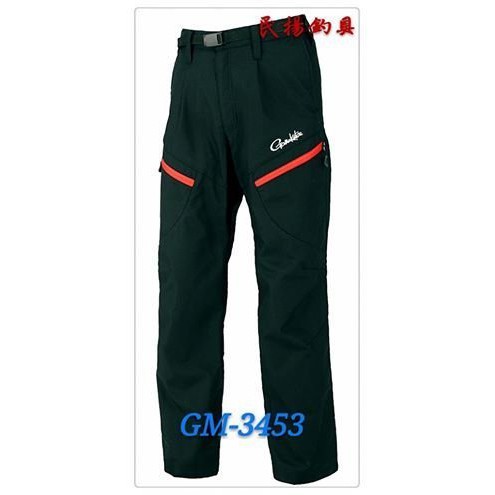 [民辰商行] 換季特賣 GAMAKATSU 多口袋 吸汗 透氣 釣魚褲 型號: GM-3453
