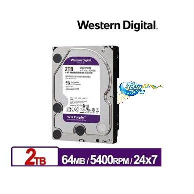 【台灣現貨】WD20PURZ 紫標 2TB 3.5吋監控系統硬碟