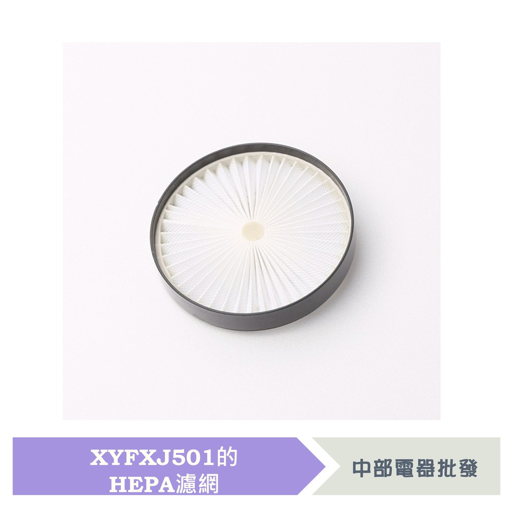 TECO東元 Mini旋風免紙袋吸塵器 XYFXJ501配件：內濾網HEPA