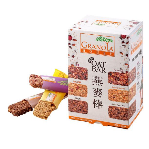 Granola House 綜合纖脆燕麥棒 24 入 3組 W116453 COSCO代購