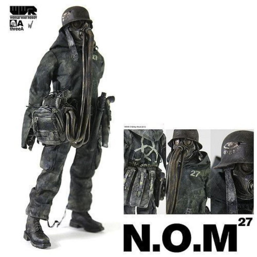 【 3A TOYS / ThreeA 】WWR 機器人大戰系列 – N.O.M 27 四鼻指揮官