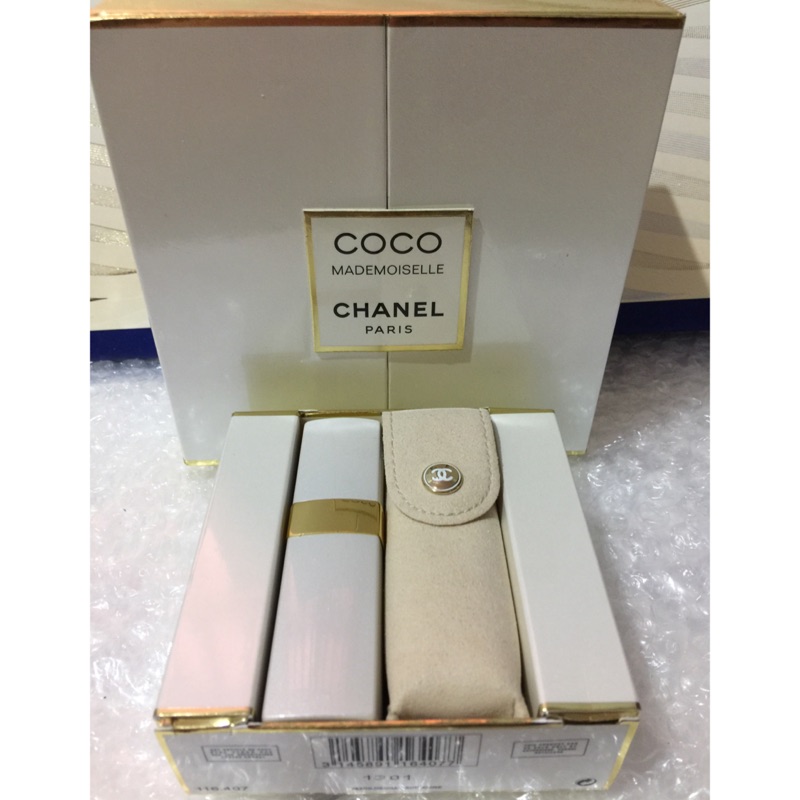 專櫃正貨 香奈兒 摩登COCO 隨身香水噴瓶+皮套組 Chanel 精巧時尚香水禮盒 限量專櫃組合 NO5 參考