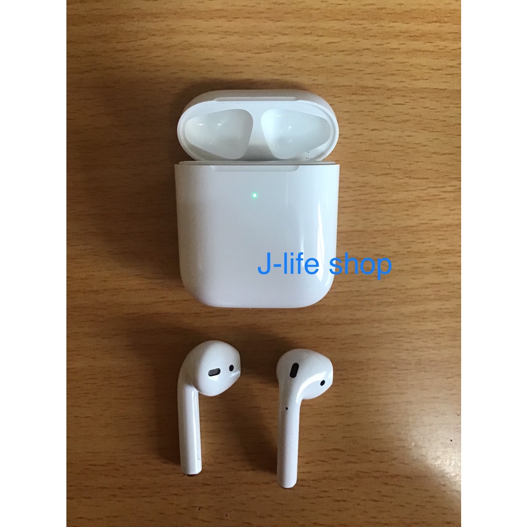 Apple AirPods 2 無線充電盒版 附熊大保護套 台灣公司貨