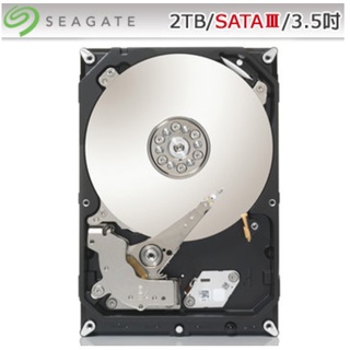Seagate希捷2T 7200轉 新款 256M SATA3 ST2000DM008硬碟可刷卡/含稅 盒裝代理商三年保