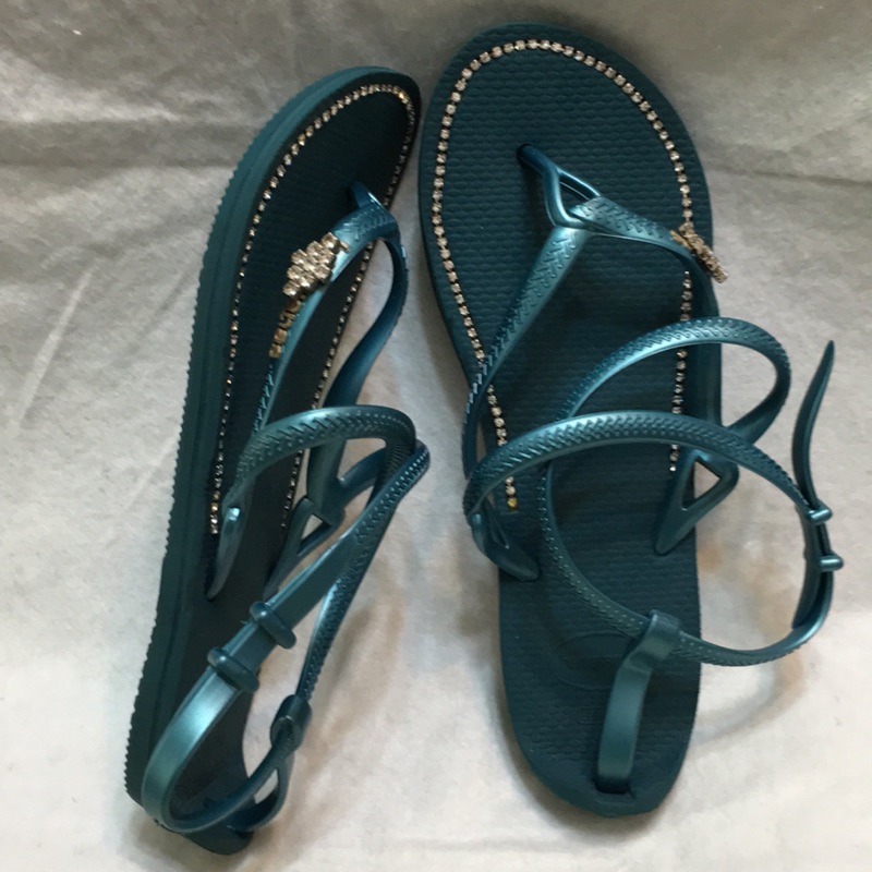 Havaianas 鑲鑽夾腳涼鞋