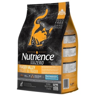 好飼多 Nutrience紐崔斯 頂級無穀養生凍乾系列 無穀貓+凍乾 火雞肉+雞肉+鮭魚 2.27公斤/5公斤