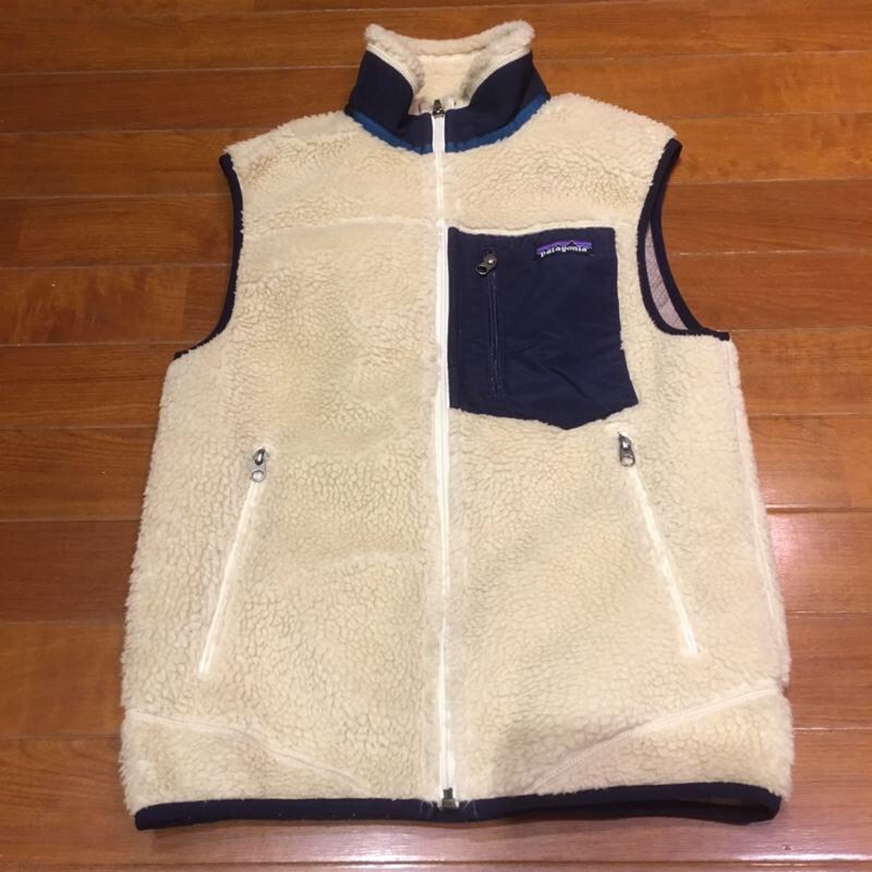Patagonia Men's Classic Retro-X  Fleece Vest XS 藍色