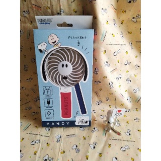 *潤餅小舖*snoopy史努比造型全新未使用隨身充電小風扇