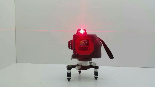 12線立體全方位3D(高亮度)紅光 靠牆 貼牆儀 貼壁 水平儀 雷射 墨線儀/水平儀/垂直儀/模基/磨積 雷射12線
