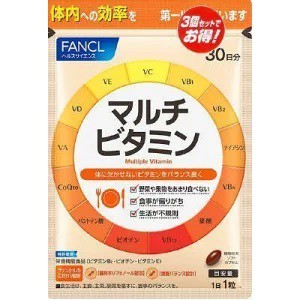 日本專櫃原裝 Fancl 芳珂 綜合維他命 30日份