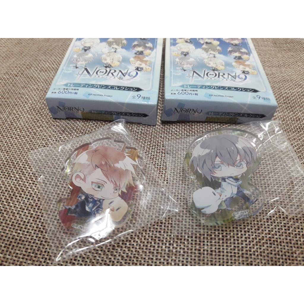 日版norn9 命運九重奏otomate 壓克力徽章胸章別針吉祥物小雞吾妻夏彥遠矢正宗 蝦皮購物