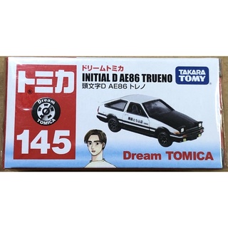 現貨 Dream tomica 145 initial D AE86 trueno 頭文字D AE86 多美小汽車