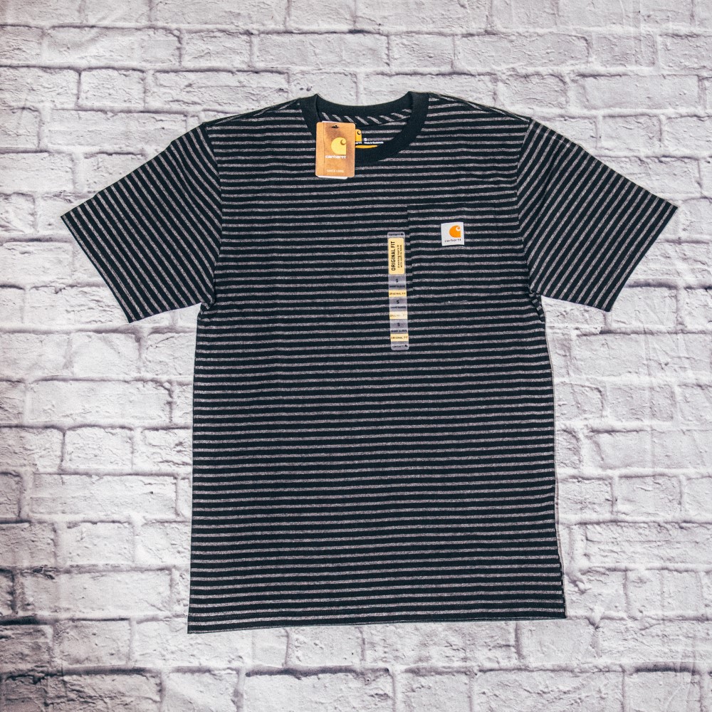 【Alluneed】Carhartt K87 Stripe T-shirt 短袖條紋黑 (非WIP)