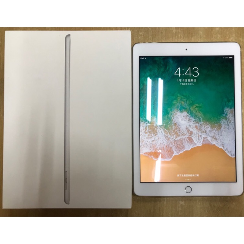 New iPad 2017年版 銀白128G 保固至2018/10 買到賺到！