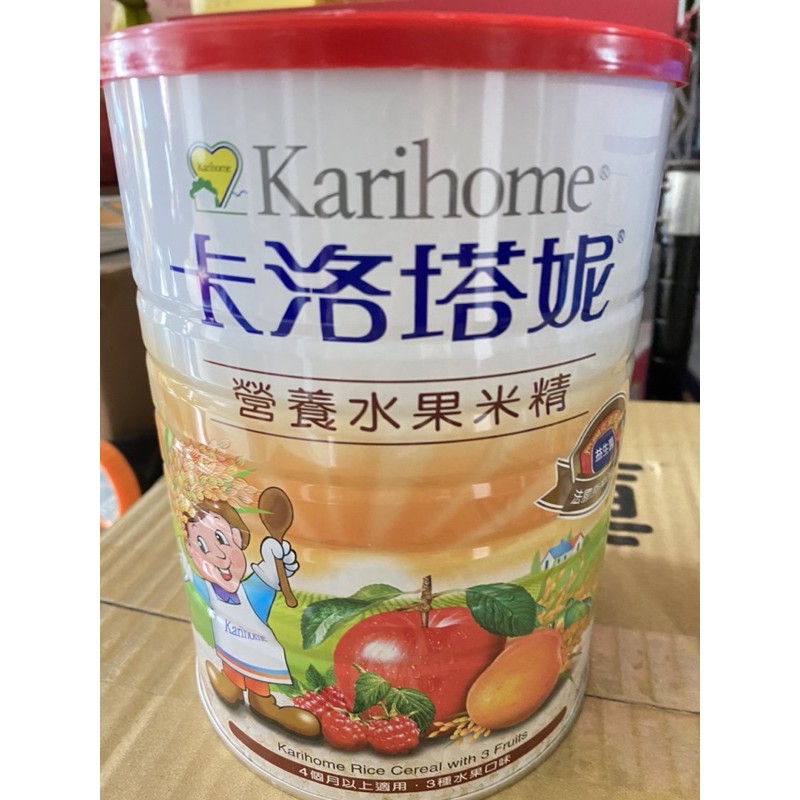卡洛塔妮 優質米精 營養水果米精 800G 800克