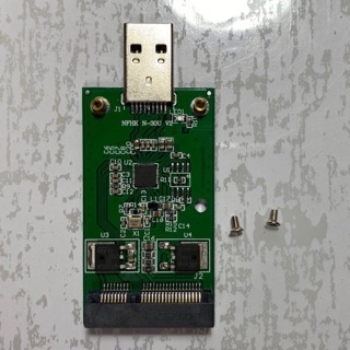 現貨 mSATA固態盤轉USB 3.0 轉接卡 MSATA TO USB 3.0 可 做隨身碟 外接硬碟 擴充碟