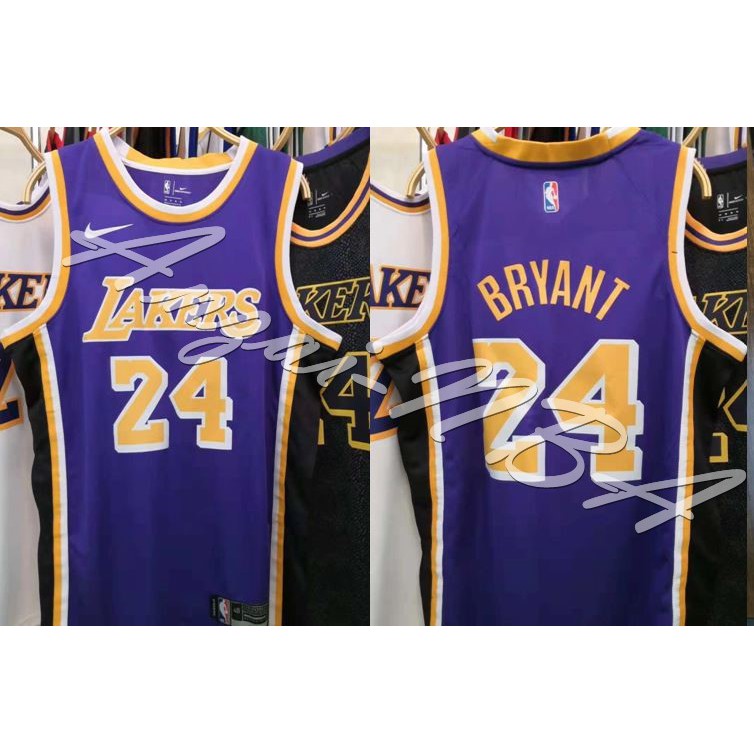 NBA球衣 全新賽季 LAKERS 洛杉磯湖人隊 KOBE BRYANT 24號 復古紫色球衣-8號&amp;24號都有