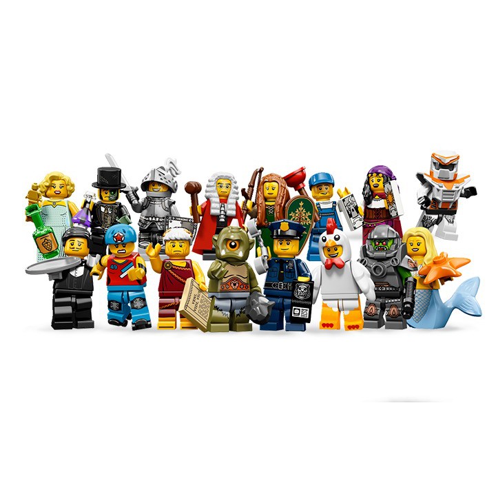 BRICK PAPA / LEGO 71000 Minifrigues 9代人偶 全套16款