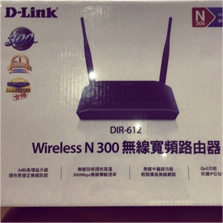 D-link wireless N300無線寬頻路由器 DIR-612