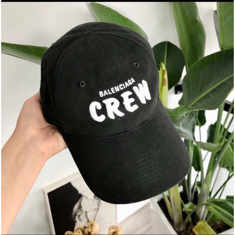 【TONES.】BALENCIAGA Crew刺繡老帽