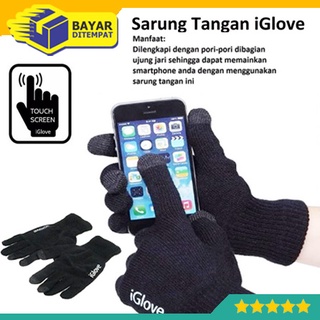 Layar Iglove 觸控式螢幕手套觸控式螢幕智慧手機平板電腦 HP i-Glove 摩托車 Moto 手套