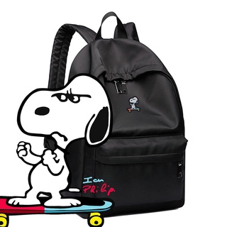 Skate Snoopy Nylon Backpack防水尼龍後背包 【英國品牌 BAKER STREET】267