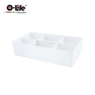 O-Life S-320手提式整理收納盒/ 白色款 eslite誠品