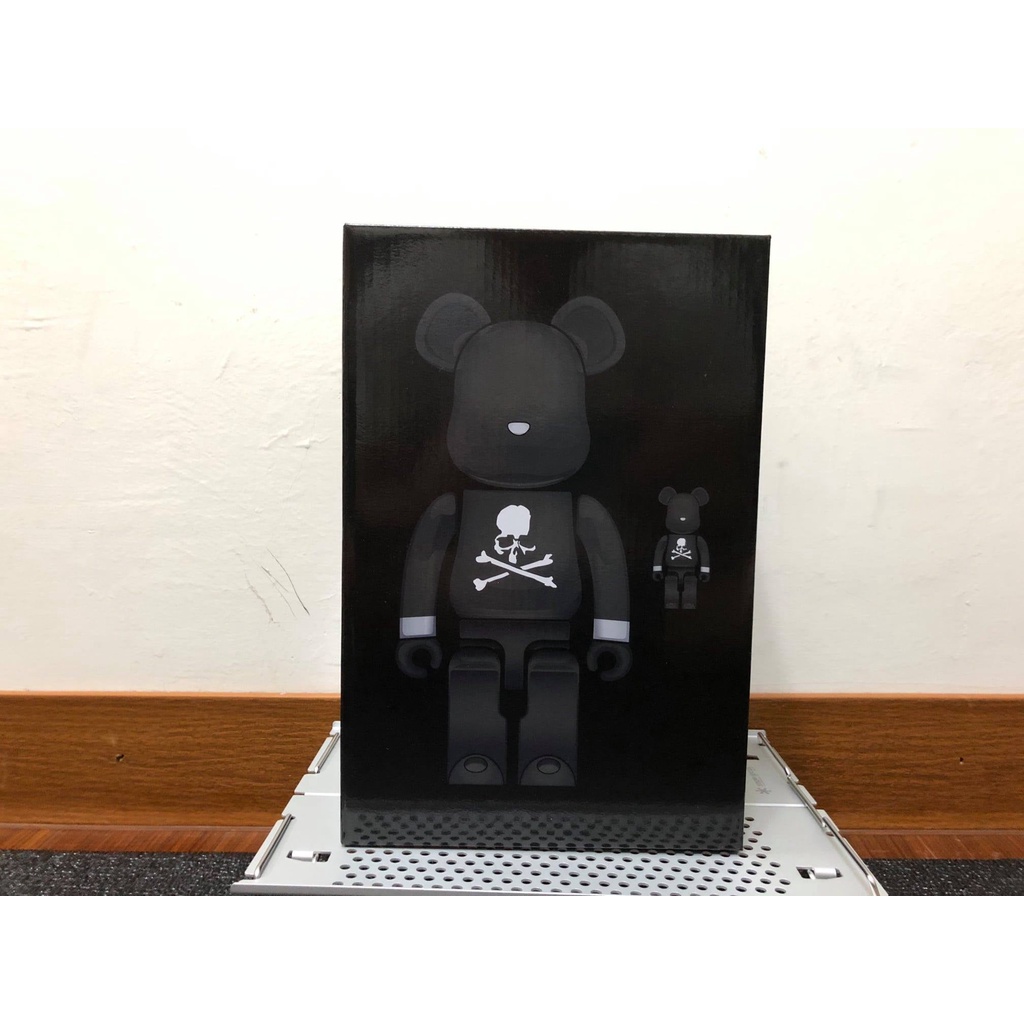 Be@rbrick MMJ Mastermind JAPAN 電鍍黑