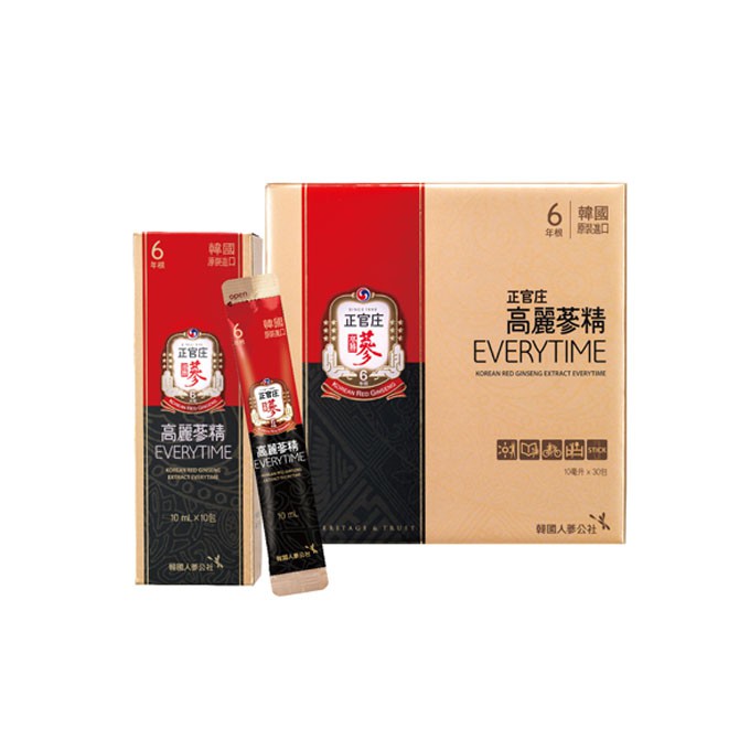 【正官庄】高麗蔘精EVERYTIME30包入