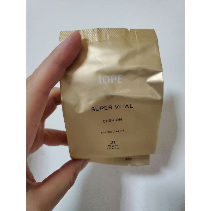 全新韓國正品 IOPE SUPER VITAL 絕對無瑕緻顏美肌氣墊粉餅 氣墊粉餅補充包 韓國購入 IOPE氣墊