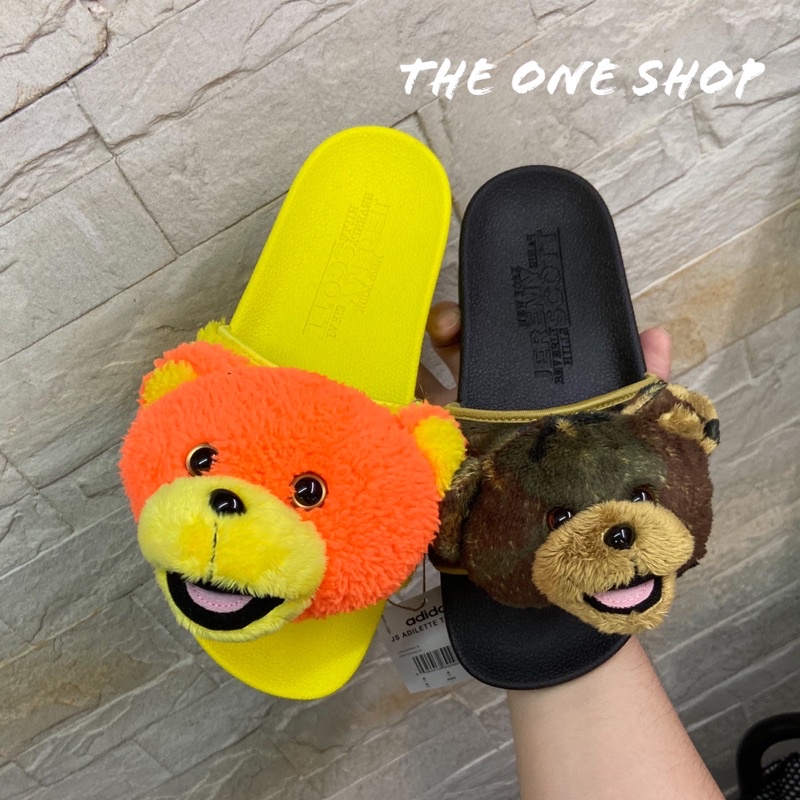 TheOneShop adidas JS Bear TEDDY 愛迪達 迷彩 泰迪熊 拖鞋 Q46582 H02882