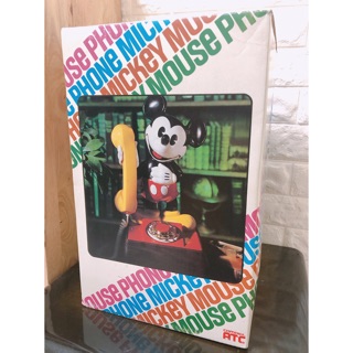 🌸全新現貨🌸Disney 迪士尼 1976 米奇造型復古電話 MICKEY MOUSE 米老鼠 高飛 布魯托