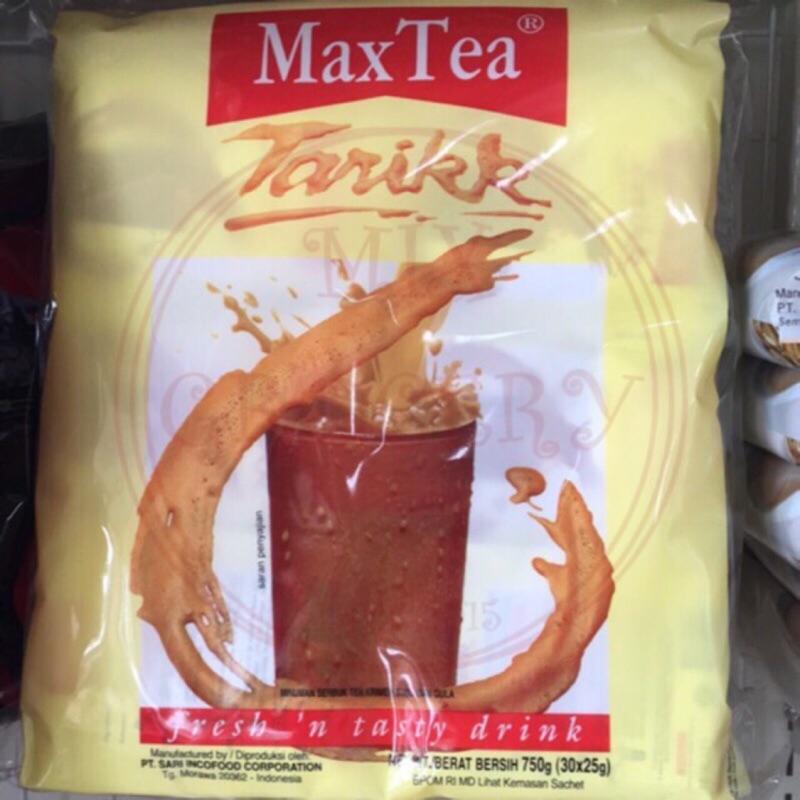 特惠一箱五袋Maxtea印尼奶茶拉茶